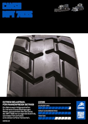 Construction machinery tires Camso MPT 793S 375/85-24