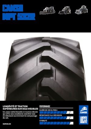 Construction machinery tires Camso MPT 532R 480/80R26 IND
