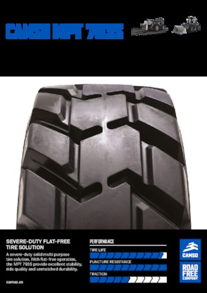 Construction machinery tires Camso MPT 793S 375/85-24