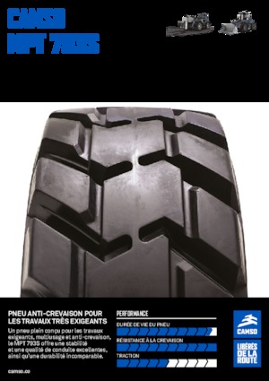 Construction machinery tires Camso MPT 793S 375/85-24