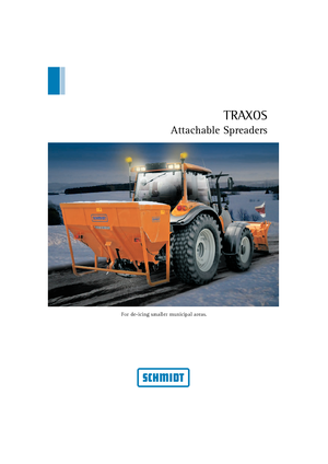 Container-fed Spreaders Schmidt Traxos 12 VH