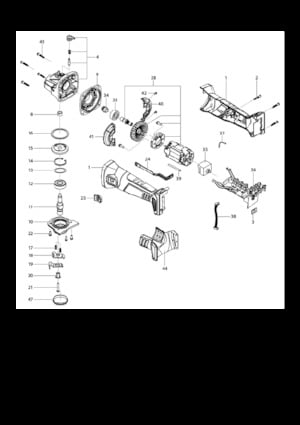 Cordless Angle Grinders Narex ABU 125-600 B 