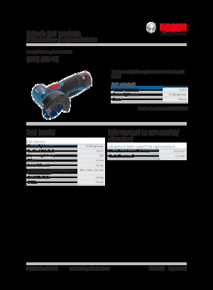 Cordless Angle Grinders Bosch GWS 12V-76