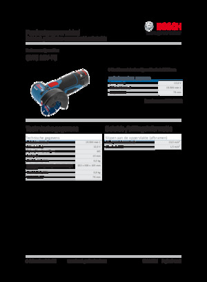 Cordless Angle Grinders Bosch GWS 12V-76