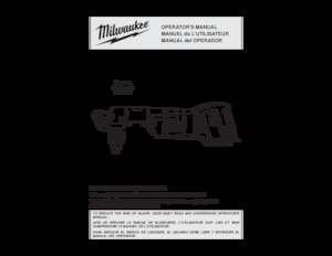 Cordless Drill & Screw Drivers Milwaukee 0721-20