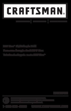 Akülü Matkap ve Tornavidalar Craftsman CMCD750B 