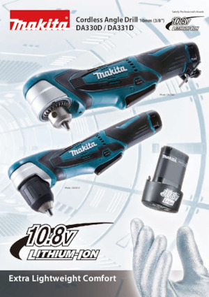 Cordless Drill & Screw Drivers Makita DA330D 