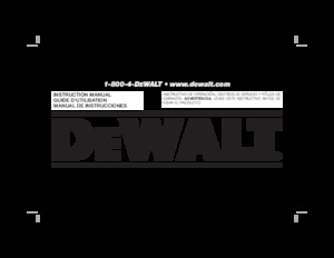 Cordless Drill & Screw Drivers DEWALT DCD710S2