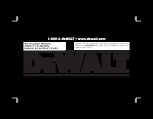 Cordless Drill & Screw Drivers DEWALT DCF620M2 