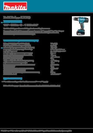 Akülü Matkap ve Tornavidalar Makita DDF453RFE