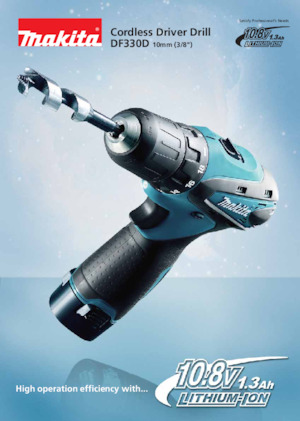 Cordless Drill & Screw Drivers Makita DF330D