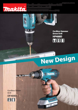 Cordless Drill & Screw Drivers Makita DF488D