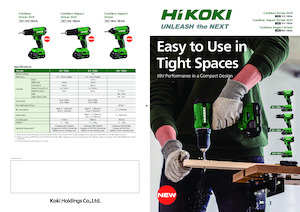 Cordless Drill & Screw Drivers HiKOKI DS18DA