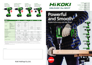 Cordless Drill & Screw Drivers HiKOKI DS18DF