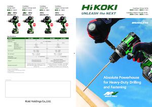 Cordless Drill & Screw Drivers HiKOKI DV18DC