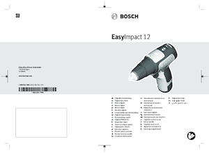 Cordless Drill & Screw Drivers Bosch EasyImpact 12