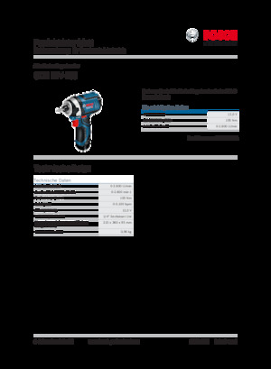 Cordless Drill & Screw Drivers Bosch GDR 12V-105