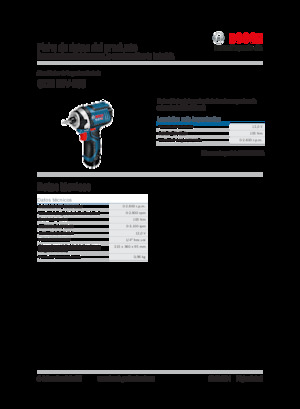 Cordless Drill & Screw Drivers Bosch GDR 12V-105