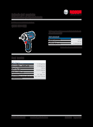 Cordless Drill & Screw Drivers Bosch GDR 12V-105