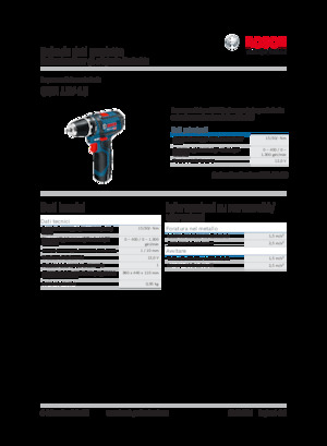 Akülü Matkap ve Tornavidalar Bosch GSR 12V-15