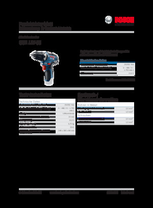 Cordless Drill & Screw Drivers Bosch GSR 12V-35