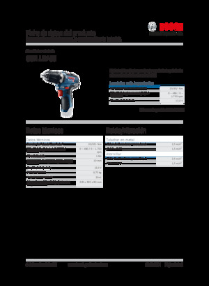 Cordless Drill & Screw Drivers Bosch GSR 12V-35