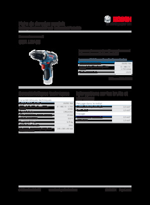 Cordless Drill & Screw Drivers Bosch GSR 12V-35