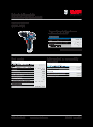 Cordless Drill & Screw Drivers Bosch GSR 12V-35