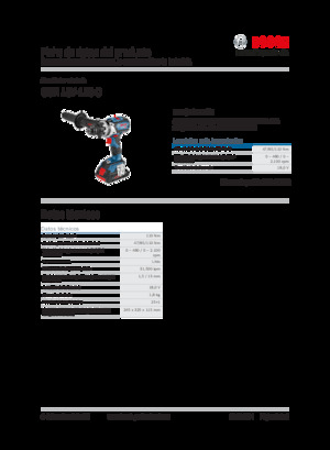 Cordless Drill & Screw Drivers Bosch GSR 18V-110 C