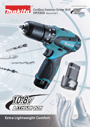 Cordless Drill & Screw Drivers Makita HP330D