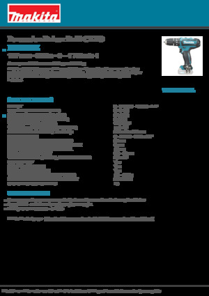 Akülü Matkap ve Tornavidalar Makita HP331DZ