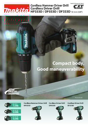Cordless Drill & Screw Drivers Makita DF333D