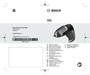 Cordless Drill & Screw Drivers Bosch IXO 7