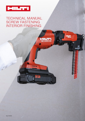 Akülü Matkap ve Tornavidalar Hilti SD 5000-22