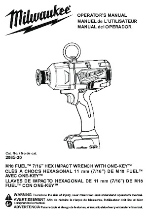 Cordless Impact Drivers & Wrenches Milwaukee 2865-20