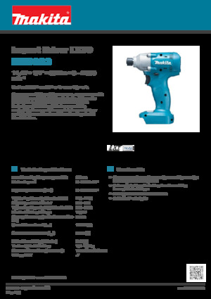 Cordless Impact Drivers & Wrenches Makita BTD063