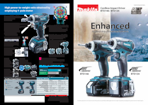 Cordless Impact Drivers & Wrenches Makita BTD146 