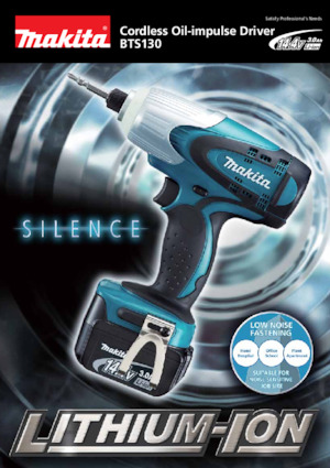Cordless Impact Drivers & Wrenches Makita BTS130 