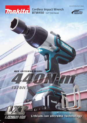 Cordless Impact Drivers & Wrenches Makita BTW450 