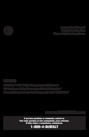 Akülü Darbeli Matkaplar ve Anahtarlar DEWALT DCF900P1