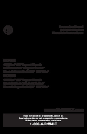 Cordless Impact Drivers & Wrenches DEWALT DCF901GJ1G1
