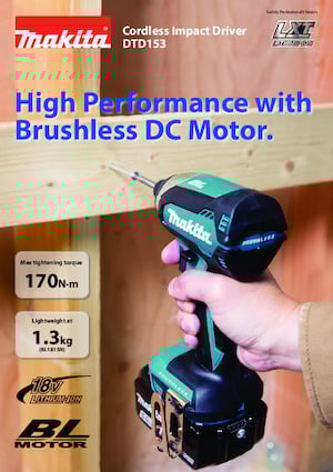Cordless Impact Drivers & Wrenches Makita DTD153