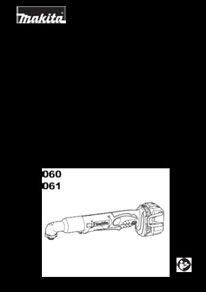Cordless Impact Drivers & Wrenches Makita DTL061 