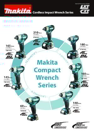 Cordless Impact Drivers & Wrenches Makita DTW181