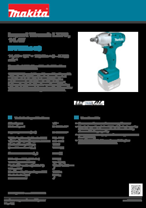 Cordless Impact Drivers & Wrenches Makita DTWA140
