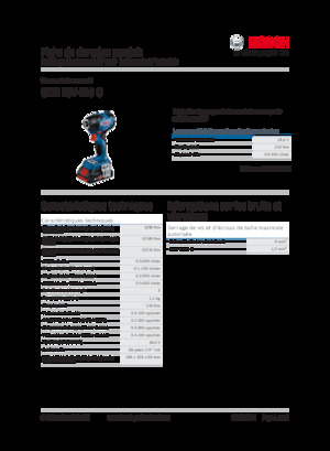 Akülü Darbeli Matkaplar ve Anahtarlar Bosch GDR 18V-210 C