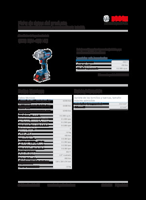 Cordless Impact Drivers & Wrenches Bosch GDS 18V-450 HC