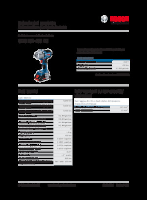Cordless Impact Drivers & Wrenches Bosch GDS 18V-450 HC
