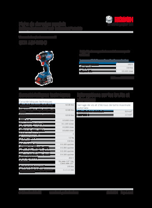 Akülü Darbeli Matkaplar ve Anahtarlar Bosch GDX 18V-210 C