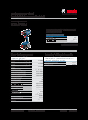 Akülü Darbeli Matkaplar ve Anahtarlar Bosch GDX 18V-210 C